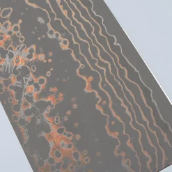 Takeshi Saji VG10 Rainbow Etched Cowhorn Bunka