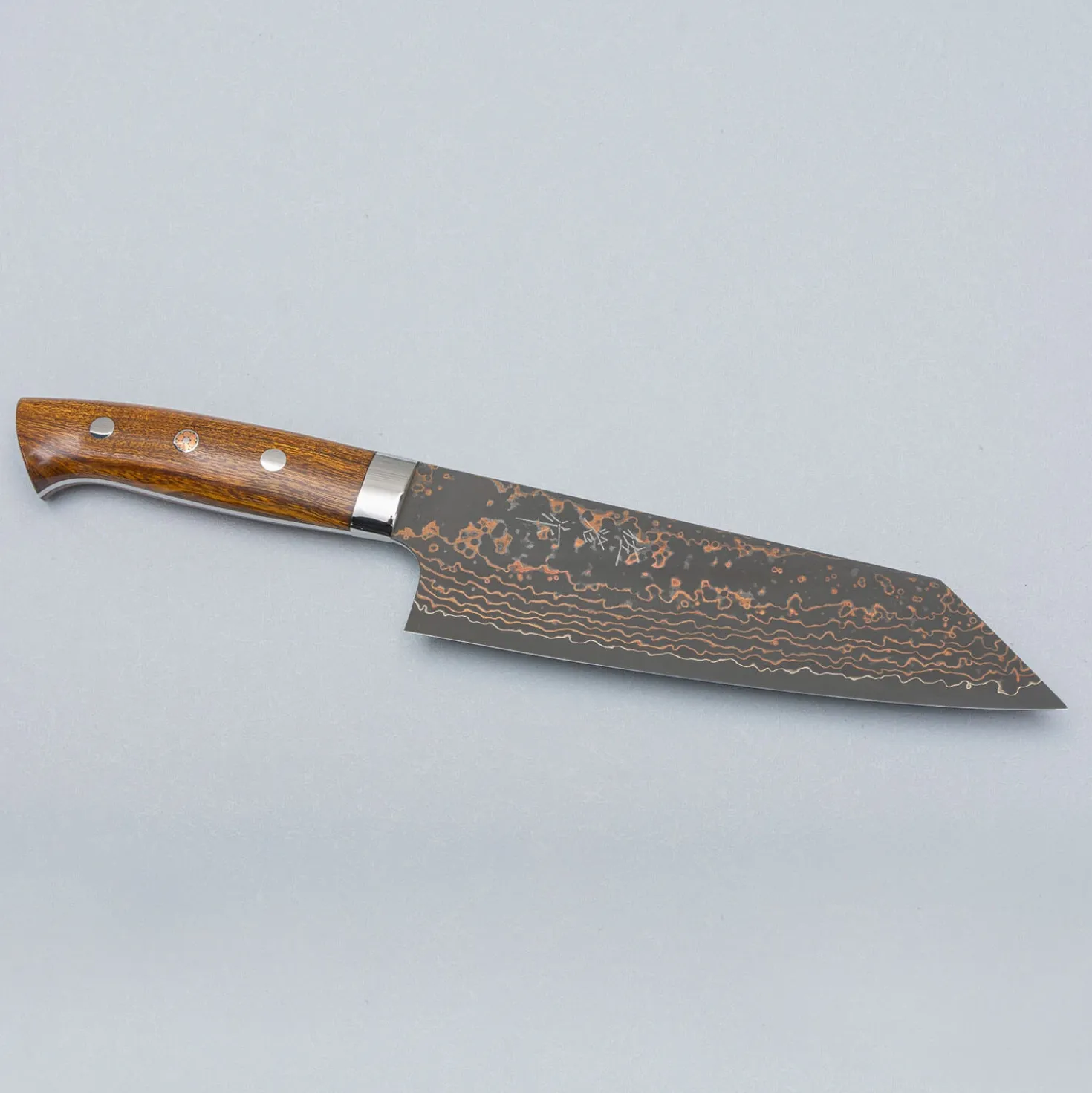Takeshi Saji VG10 Rainbow Ironwood Bunka