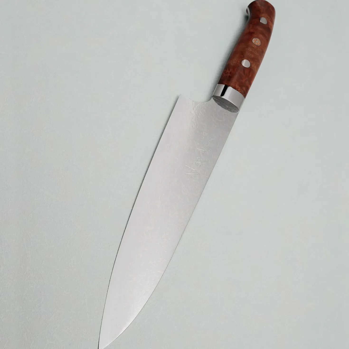 Takeshi Saji VG10 Rainbow Quince Gyuto 18 cm