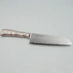 Tamahagane Bamboo Kyoto Santoku 17.5 cm