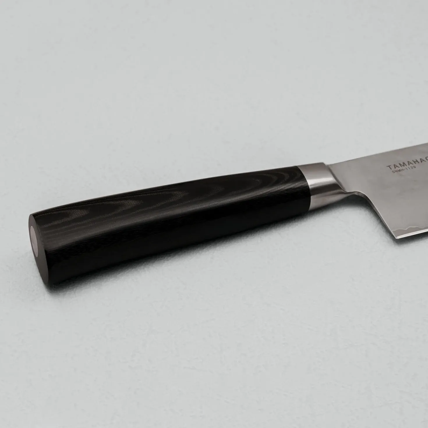 Tamahagane Tsubame Black Santoku 12cm