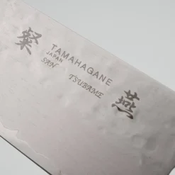 Tamahagane Tsubame Black Santoku 12cm