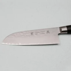 Tamahagane Tsubame Black Santoku 12cm