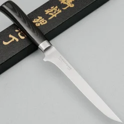 Tamahagane Tsubame Black Uitbeenmes 16 cm