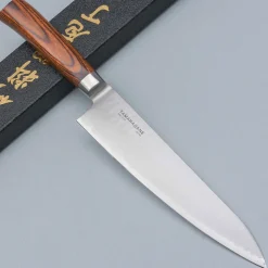 Tamahagane Tsubame Brown Gyuto 21 cm