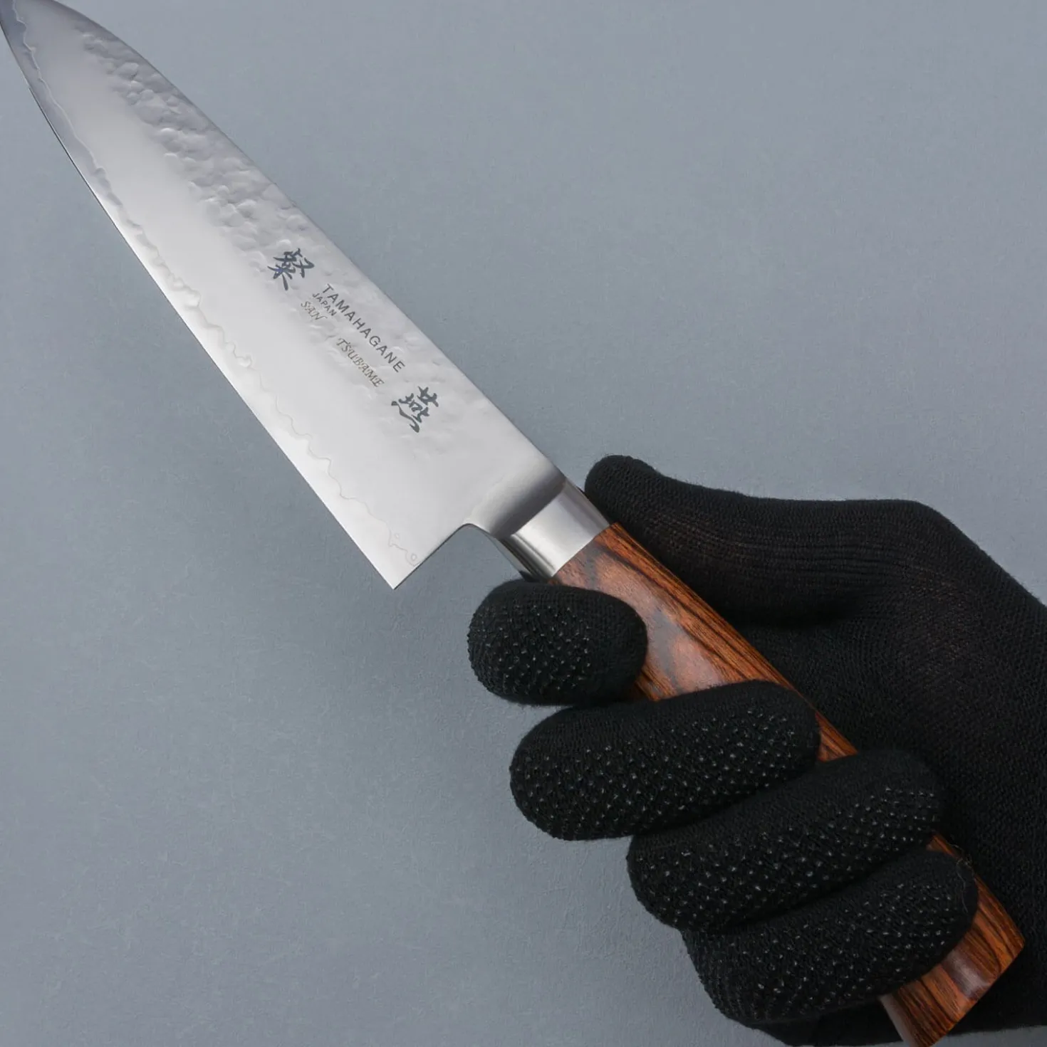 Tamahagane Tsubame Brown Gyuto 18 cm
