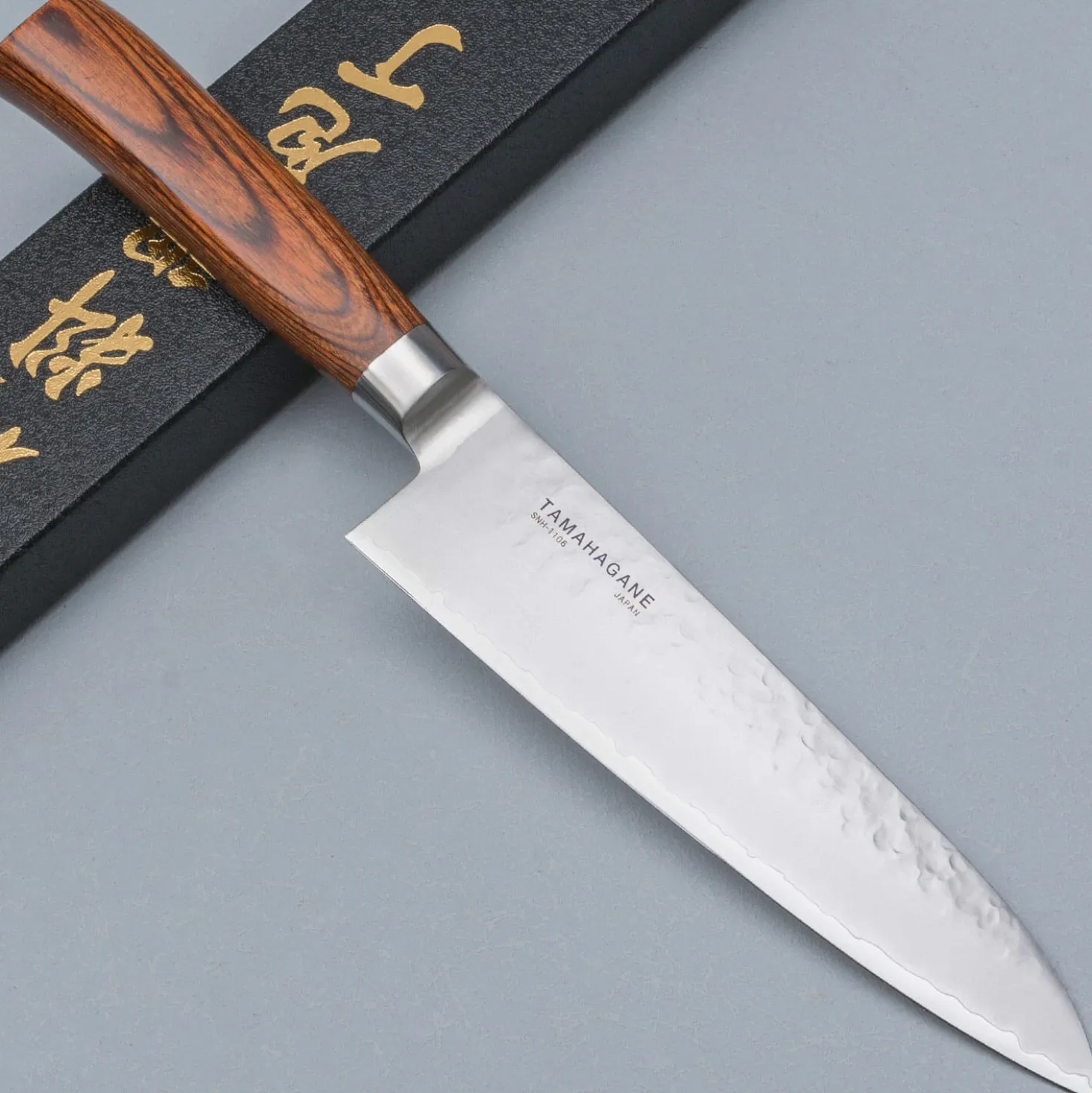 Tamahagane Tsubame Brown Gyuto 18 cm