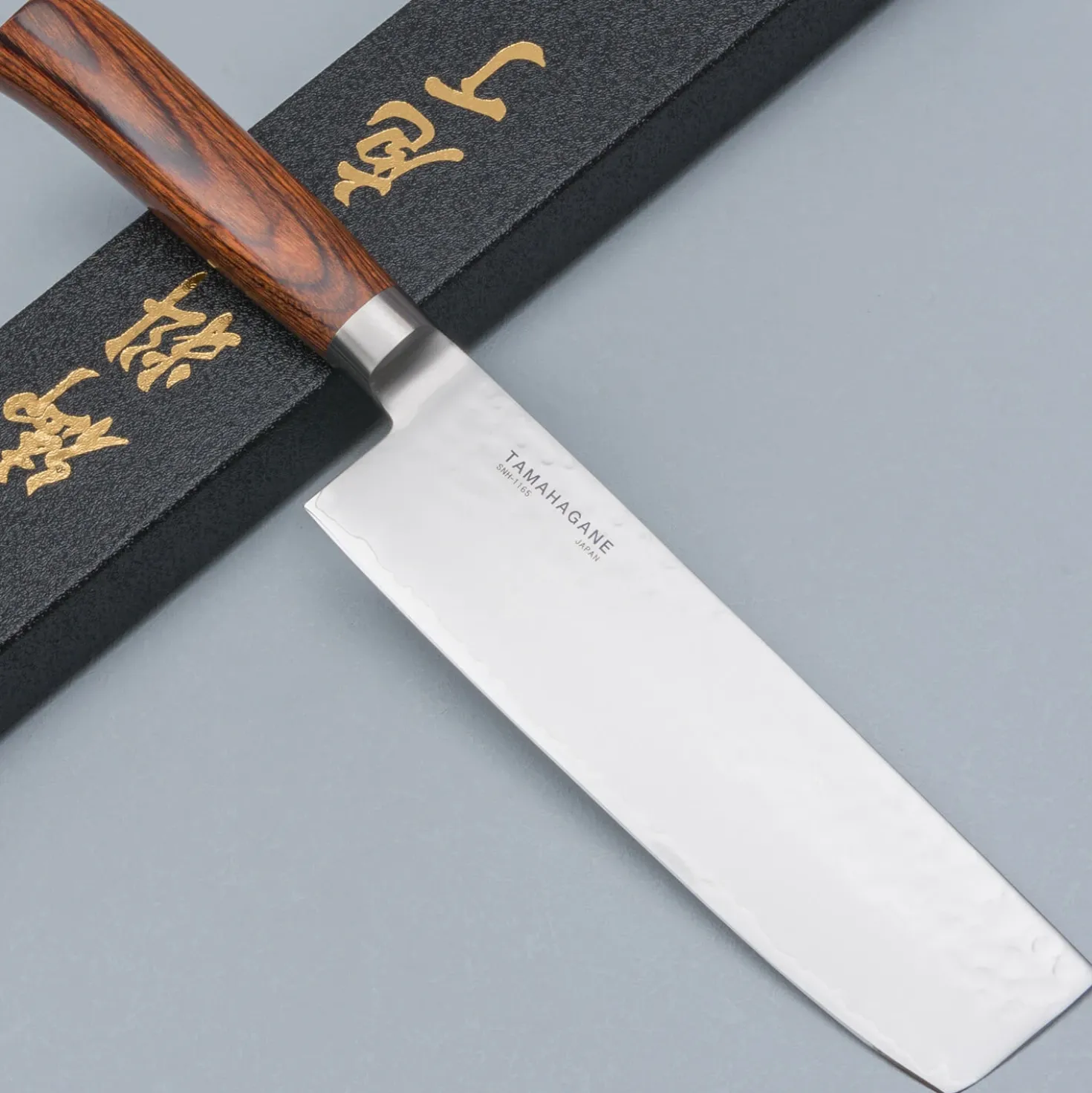 Tamahagane Tsubame Brown Nakiri 18 cm