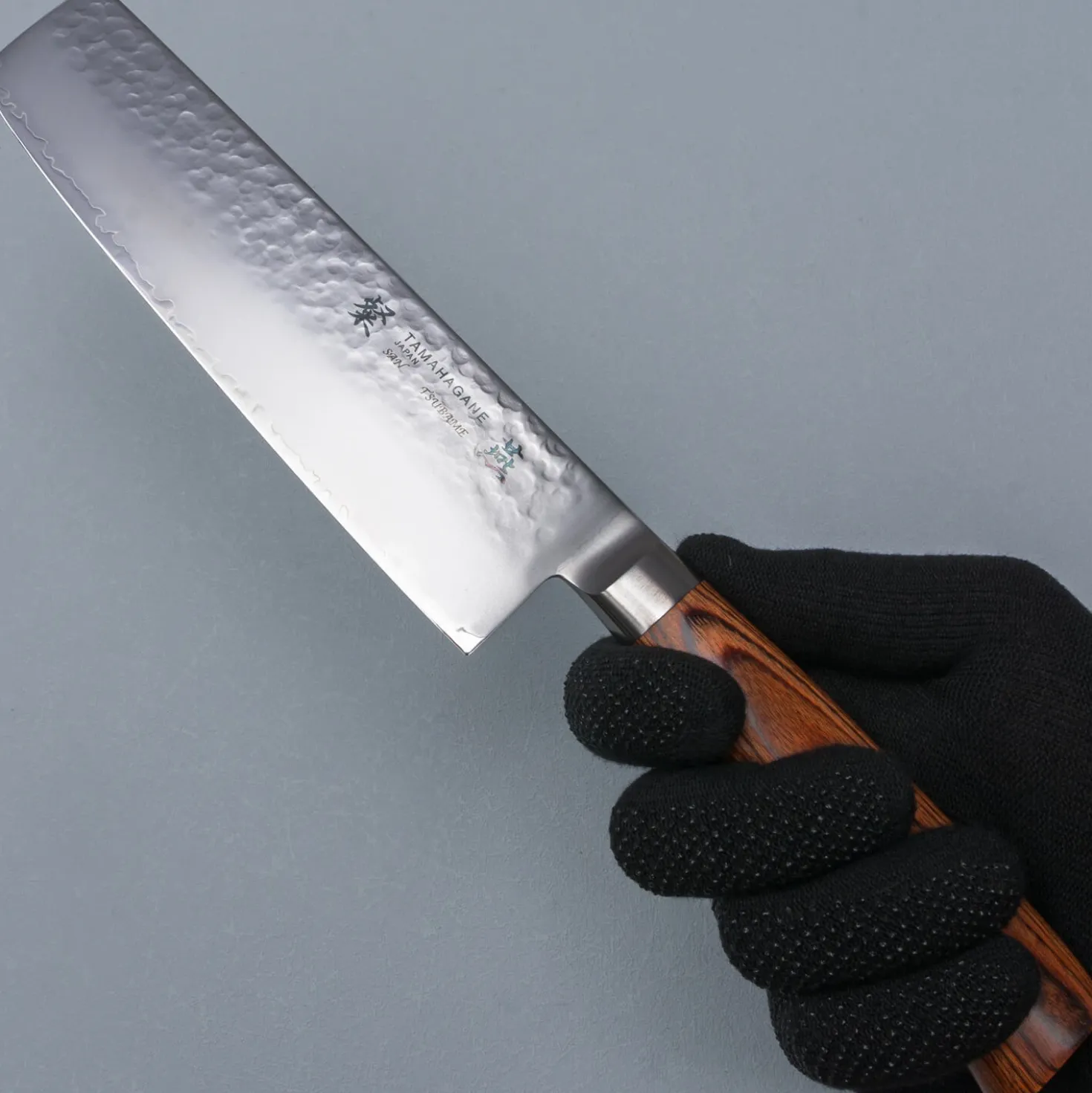 Tamahagane Tsubame Brown Nakiri 18 cm