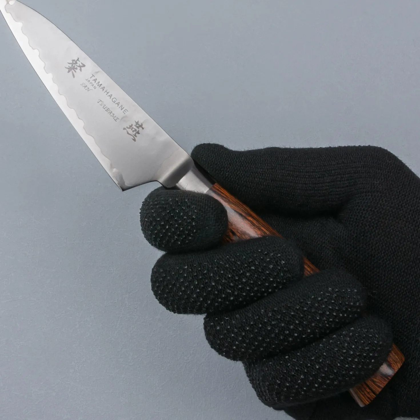 Tamahagane Tsubame Brown Petty 9 cm