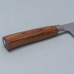 Tamahagane Tsubame Brown Santoku 17.5 cm