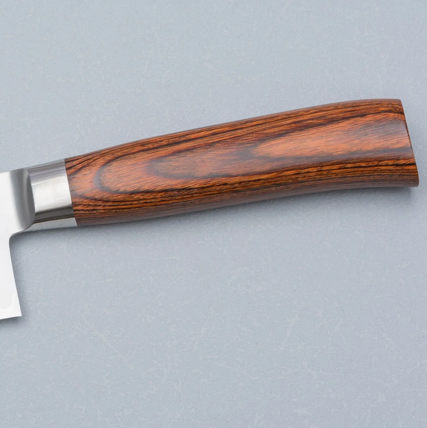Tamahagane Tsubame Brown Santoku 17.5 cm