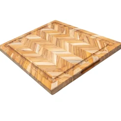 TeakHaus Teakhouten Plank Met Sapgeul 49 x 36 cm