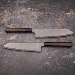Tetsujin Hamono Aogami 2 Metal Flow Kiritsuke 210
