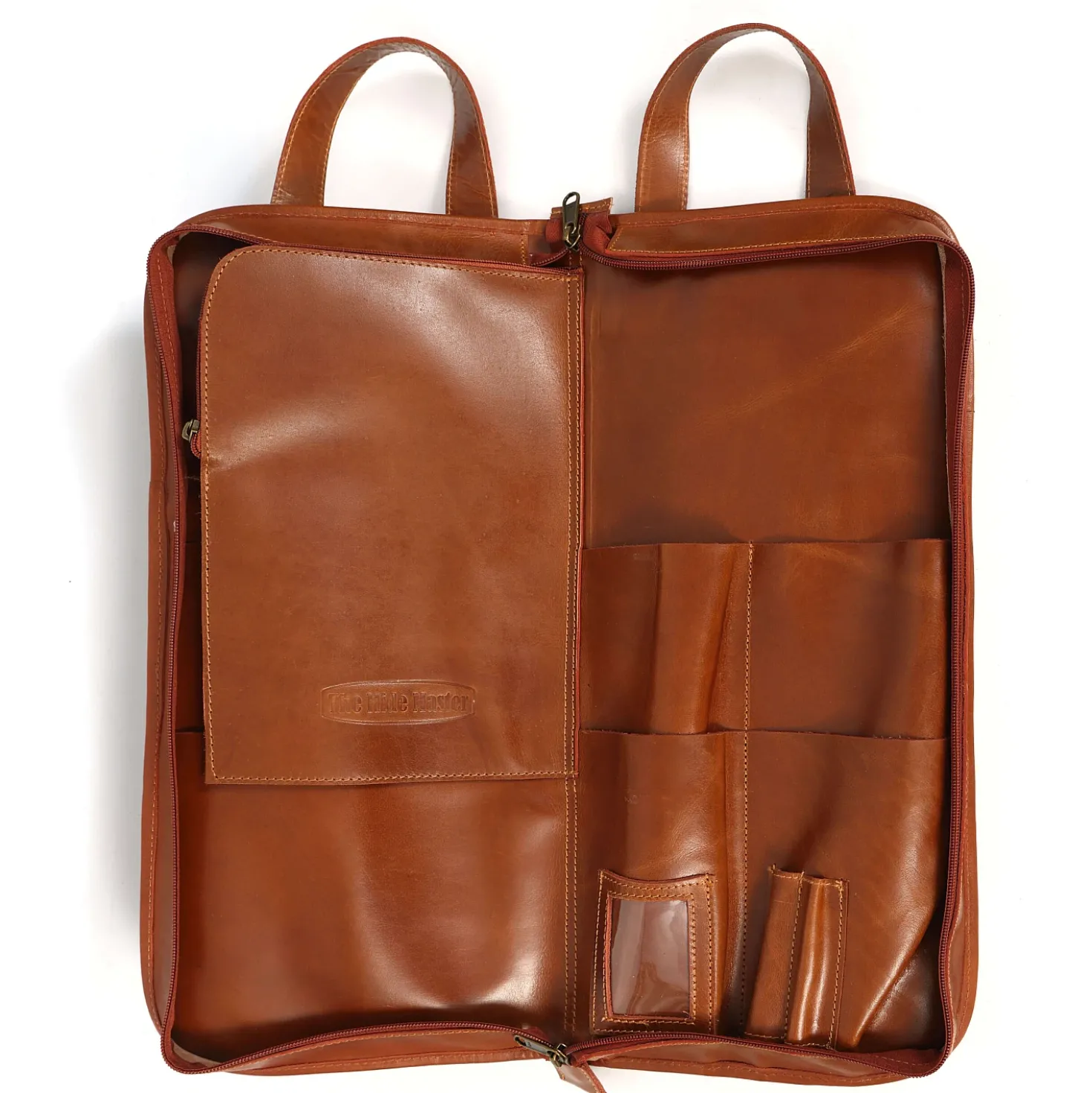 The Hide Master Drumstick Messen Tas Cognac