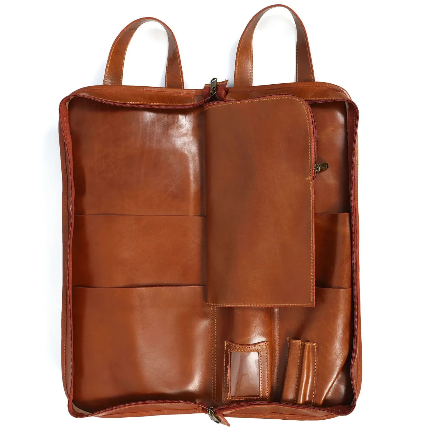 The Hide Master Drumstick Messen Tas Cognac
