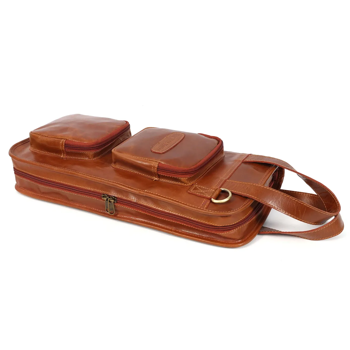 The Hide Master Drumstick Messen Tas Cognac