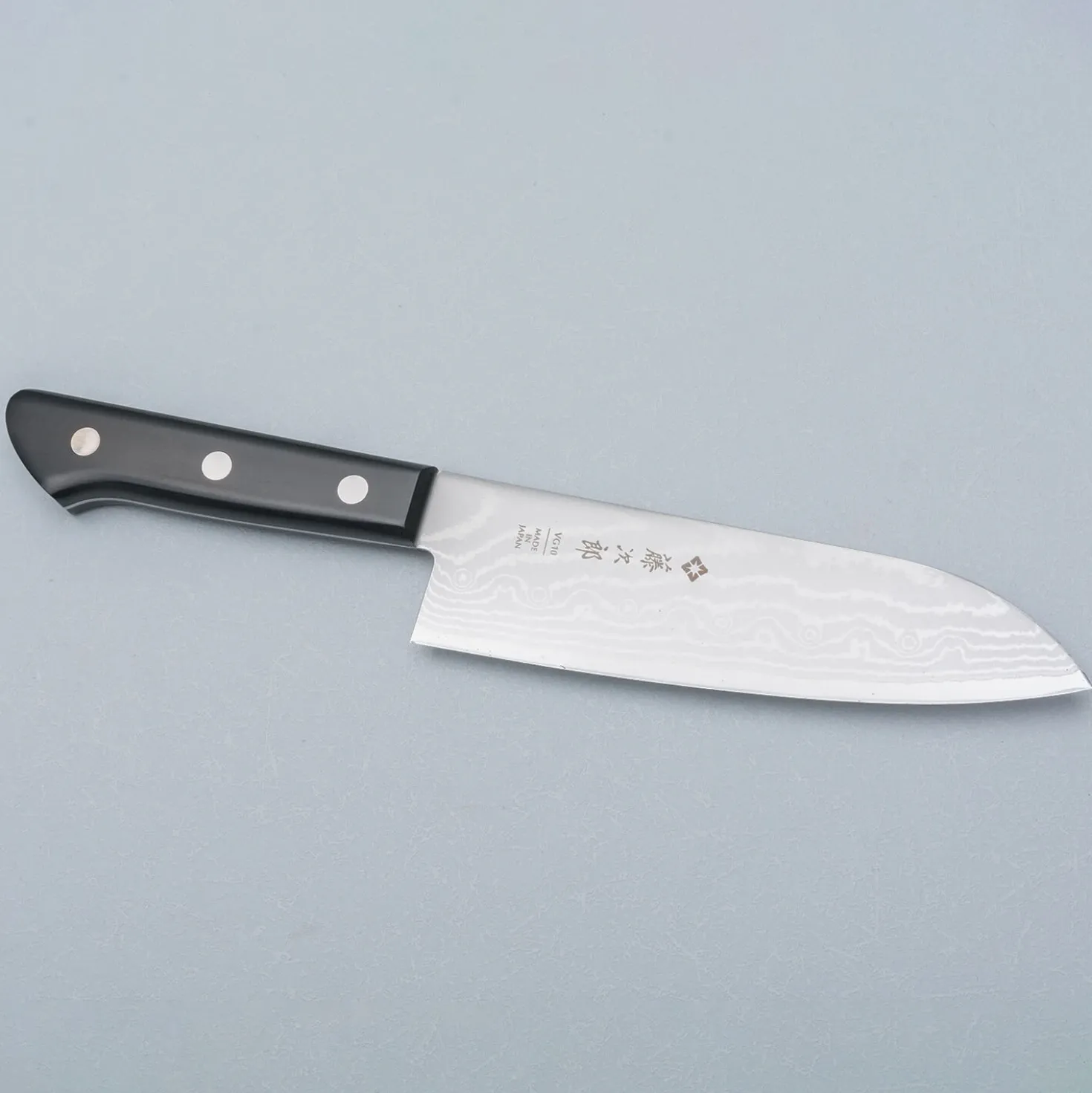 Tojiro Basic Damascus Santoku 17 cm