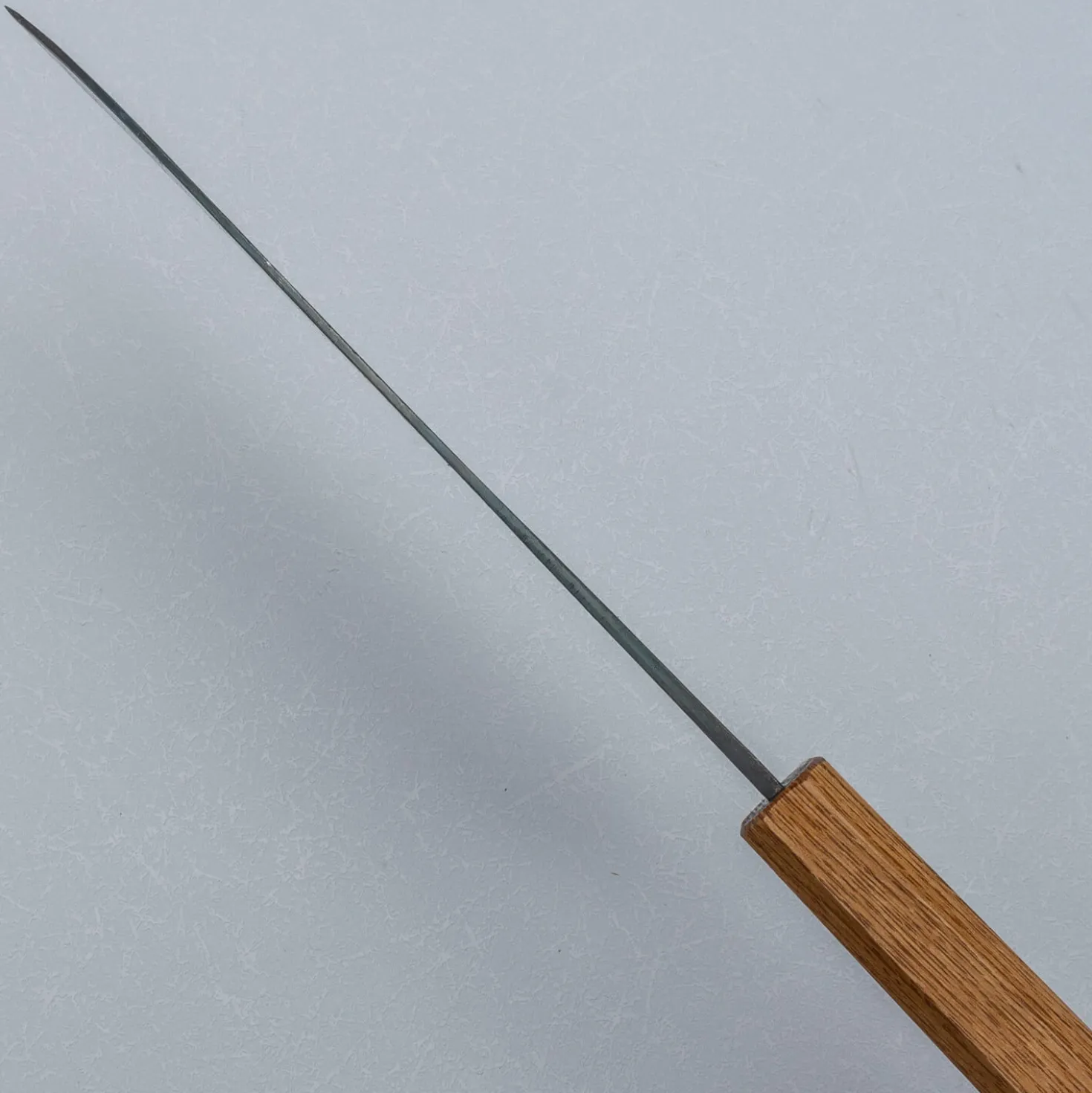 Tosa Tsukasa Shirogami Kurouchi Santoku 18 cm