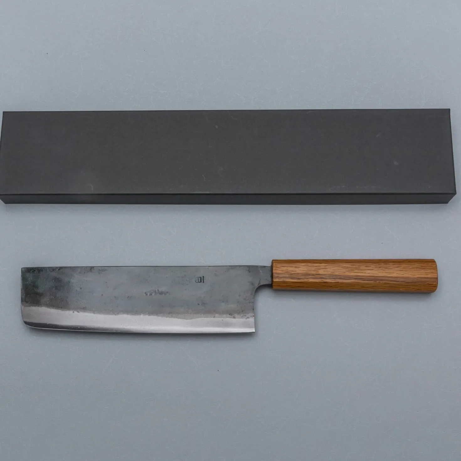 Tosa Tsukasa Shirogami Kurouchi Nakiri 18 cm