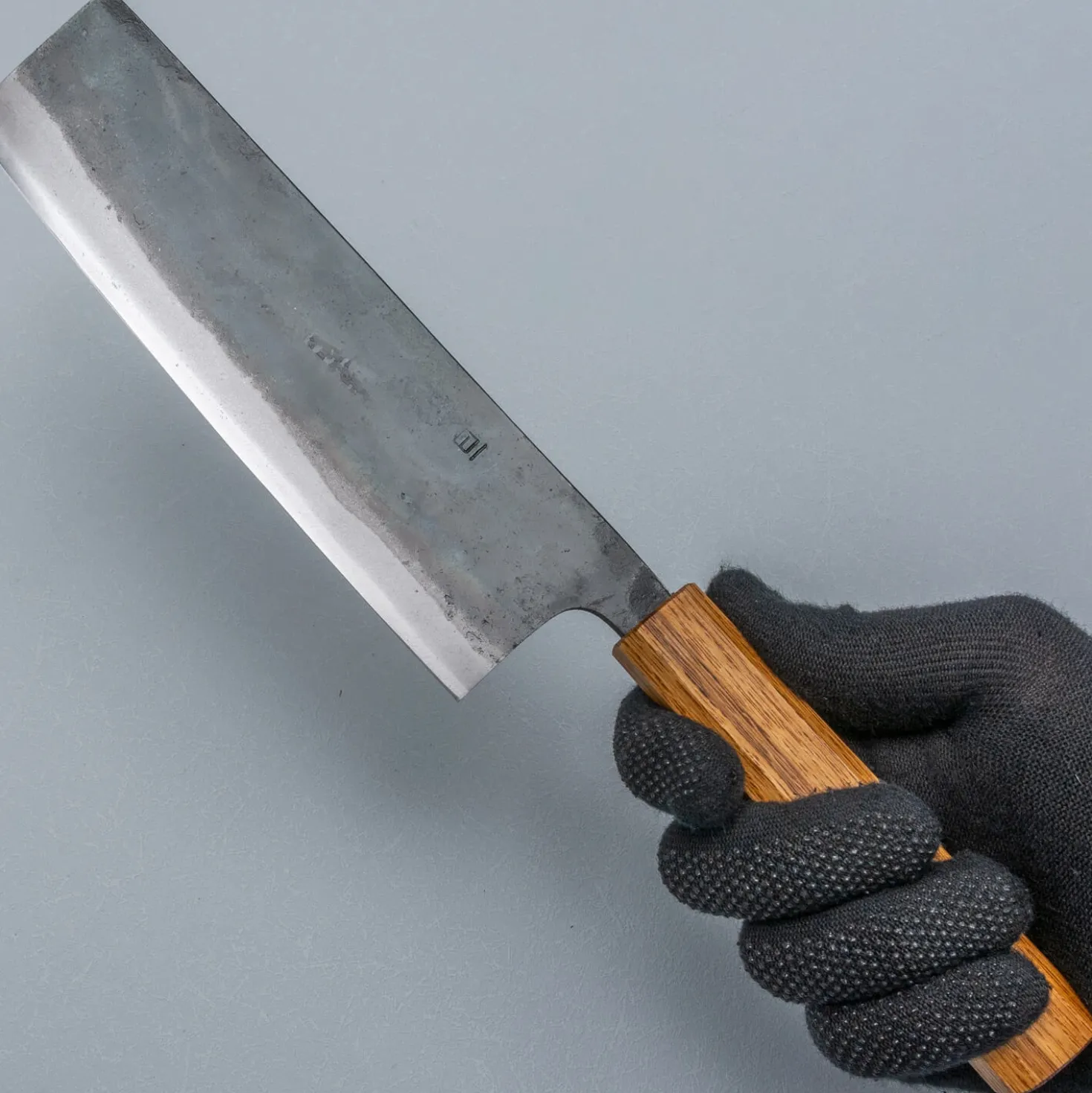 Tosa Tsukasa Shirogami Kurouchi Nakiri 18 cm