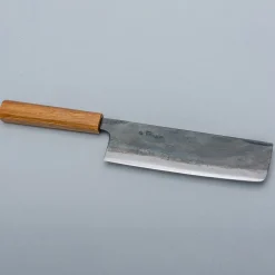 Tosa Tsukasa Shirogami Kurouchi Nakiri 18 cm