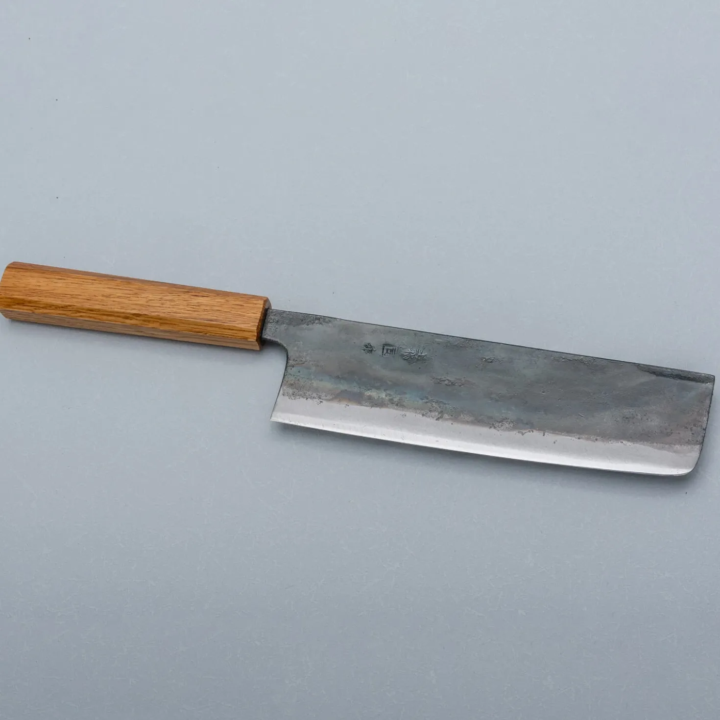 Tosa Tsukasa Shirogami Kurouchi Nakiri 18 cm