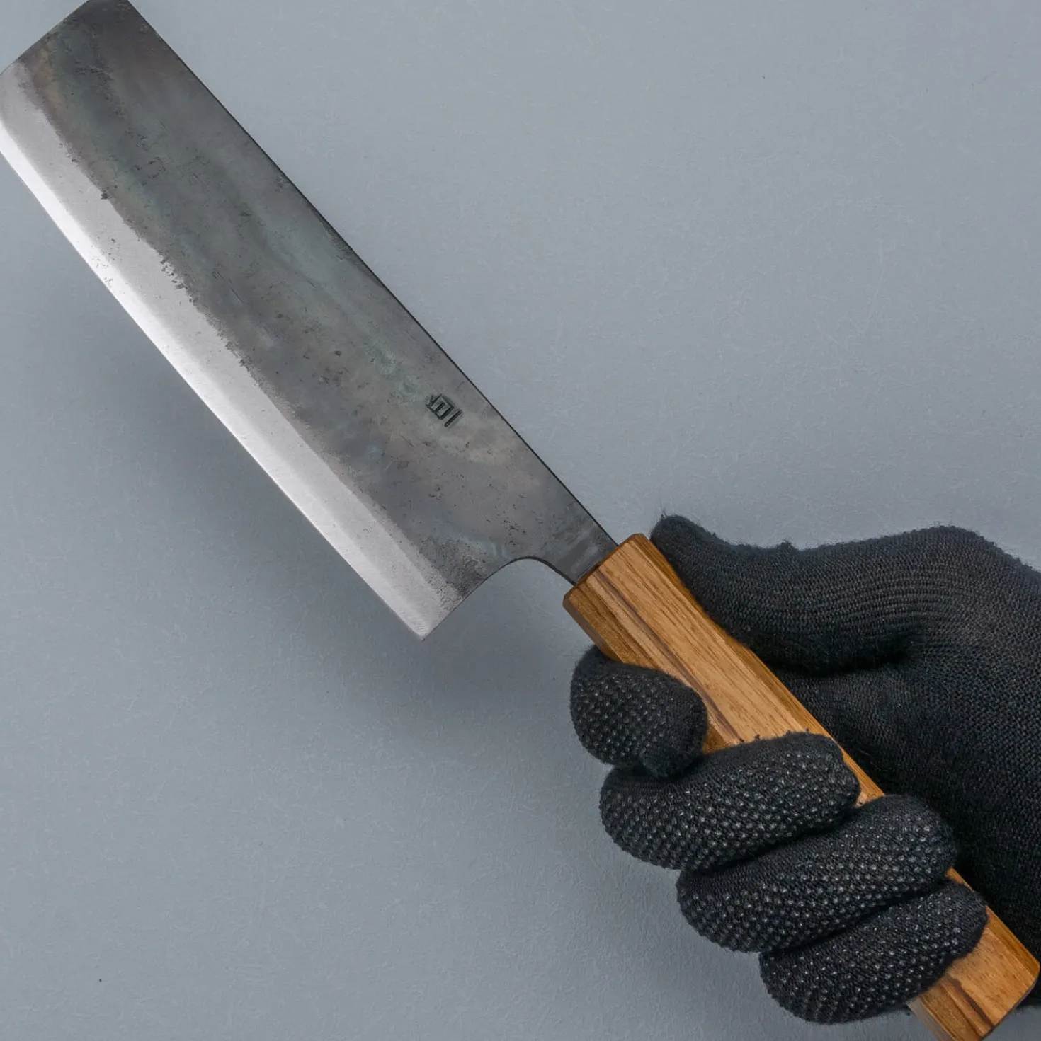 Tosa Tsukasa Shirogami Kurouchi Nakiri 16.5 cm