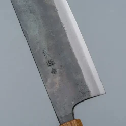 Tosa Tsukasa Shirogami Kurouchi Nakiri 16.5 cm