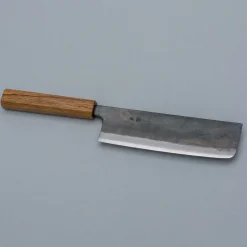 Tosa Tsukasa Shirogami Kurouchi Nakiri 16.5 cm