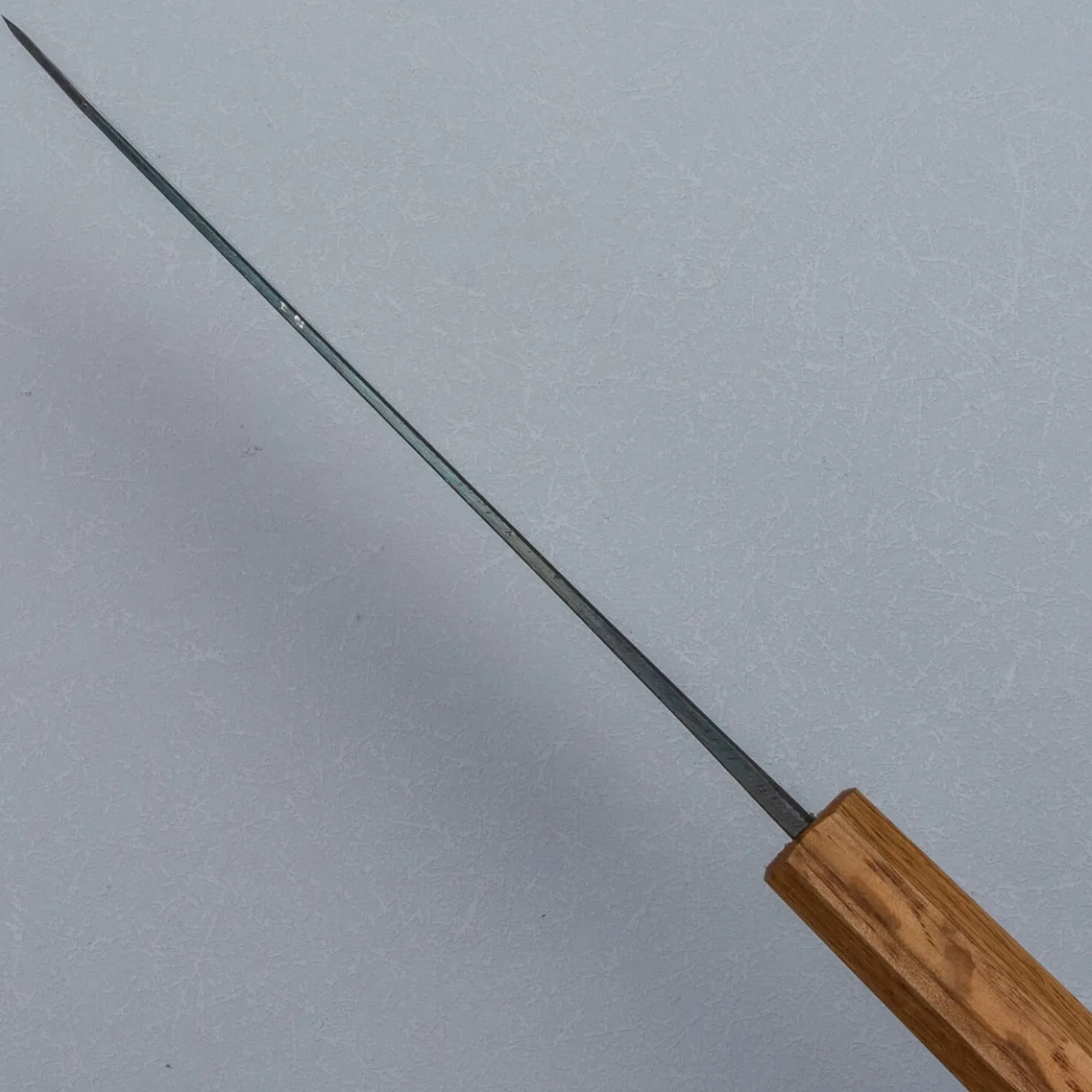 Tosa Tsukasa Shirogami Kurouchi Bunka 18 cm