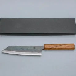 Tosa Tsukasa Shirogami Kurouchi Bunka 16.5 cm