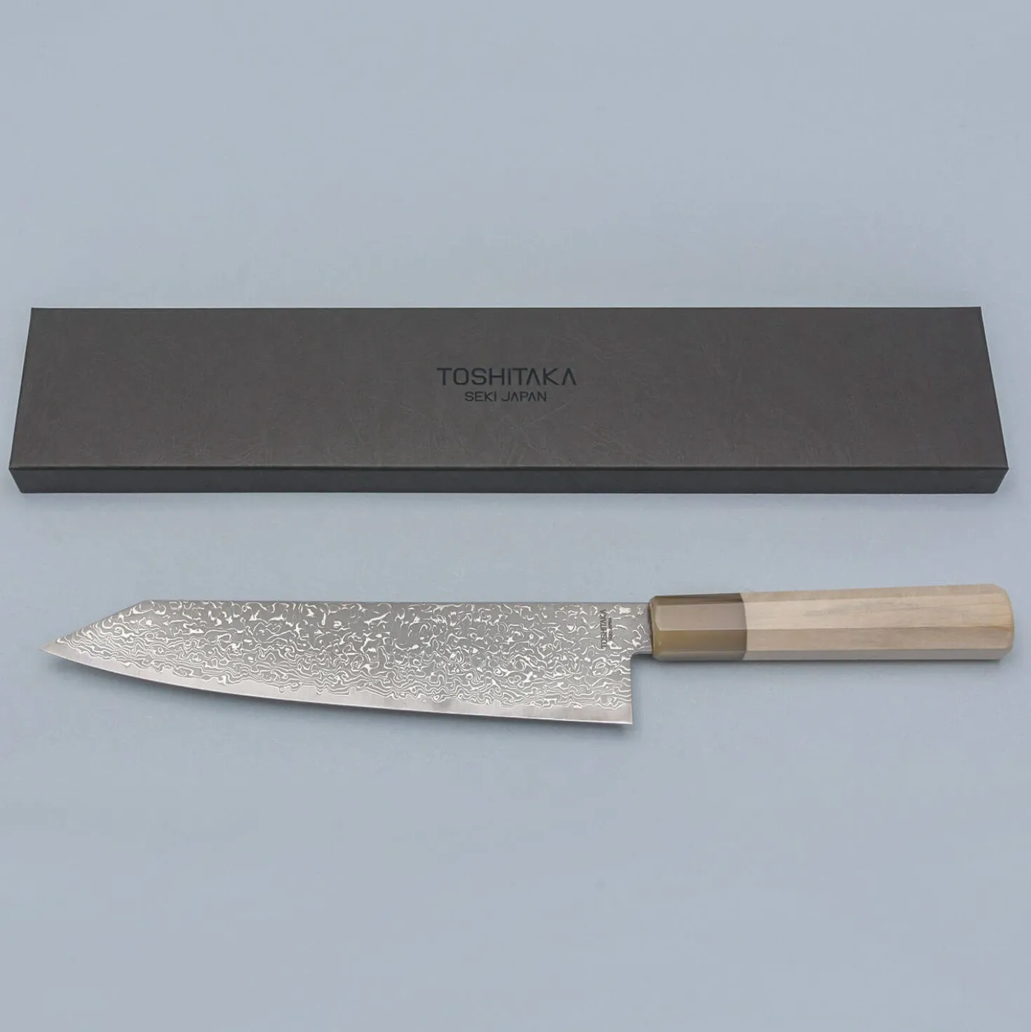 Toshitaka SG2 Damast Kiritsuke 21 cm