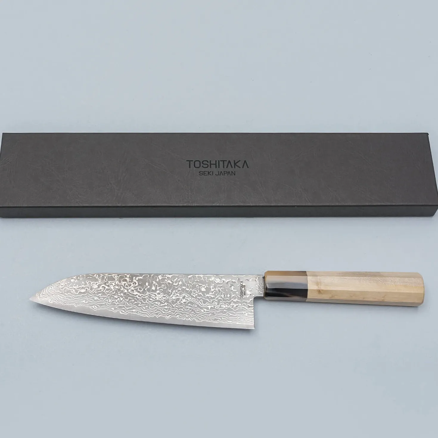 Toshitaka SG2 Damast Santoku 18 cm
