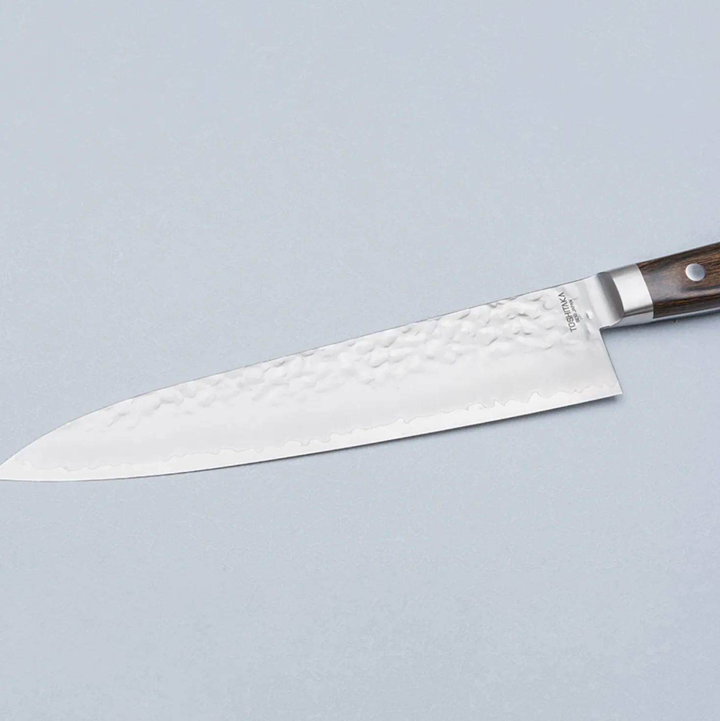 Toshitaka SG2 Tsuchime Brown Gyuto 21 cm