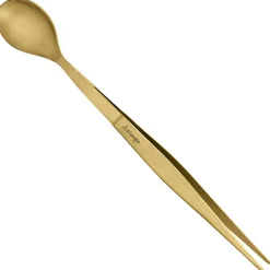 Triangle Proeflepel Met Pincet Goud