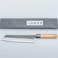 Tsunehisa Aogami Super Kurouchi Nashiji Kiritsuke 21 cm