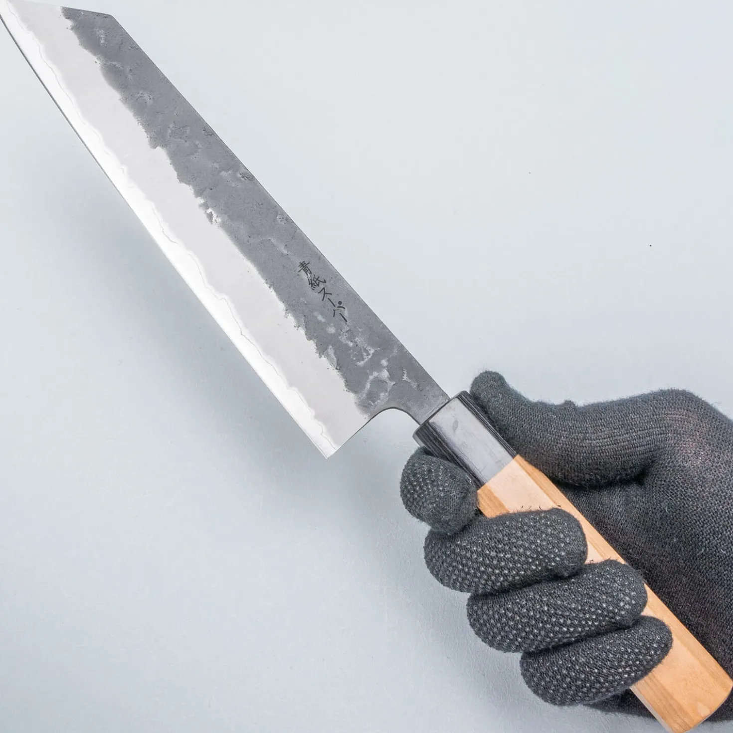 Tsunehisa Aogami Super Kurouchi Nashiji Kiritsuke 21 cm