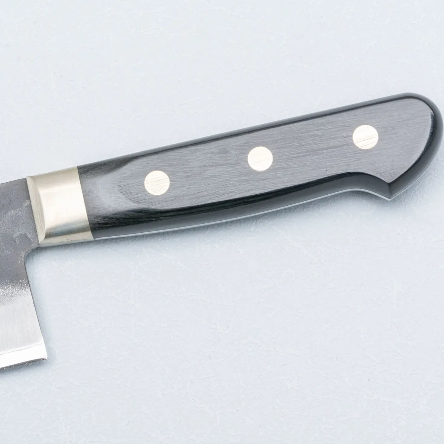 Tsunehisa Aogami Super Nashiji Kurouchi Western Black Nakiri 16.5 cm