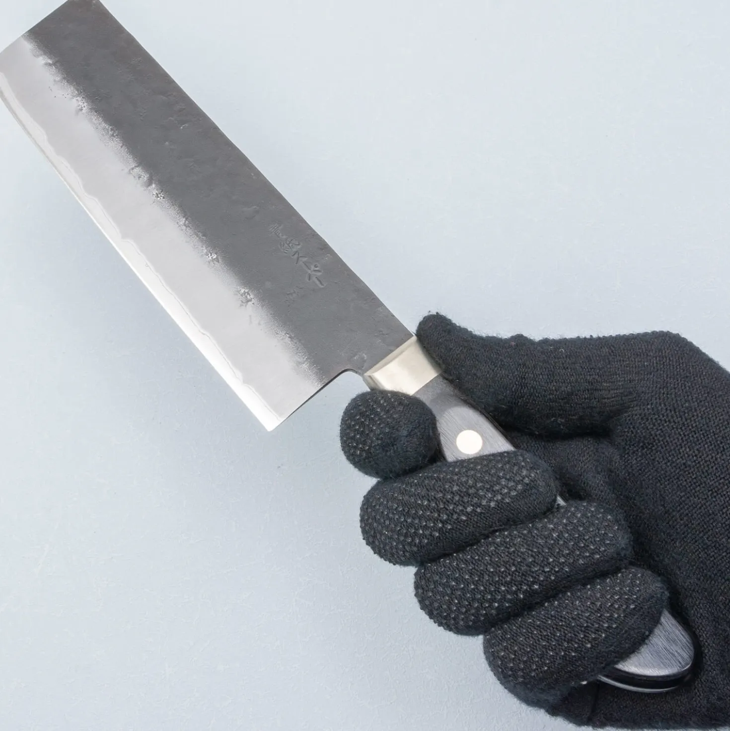 Tsunehisa Aogami Super Nashiji Kurouchi Western Black Nakiri 16.5 cm