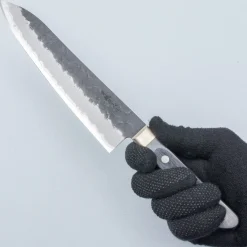 Tsunehisa Aogami Super Nashiji Kurouchi Western Black Gyuto 21 cm