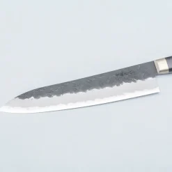 Tsunehisa Aogami Super Nashiji Kurouchi Western Black Gyuto 21 cm