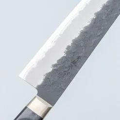 Tsunehisa Aogami Super Nashiji Kurouchi Western Black Gyuto 21 cm