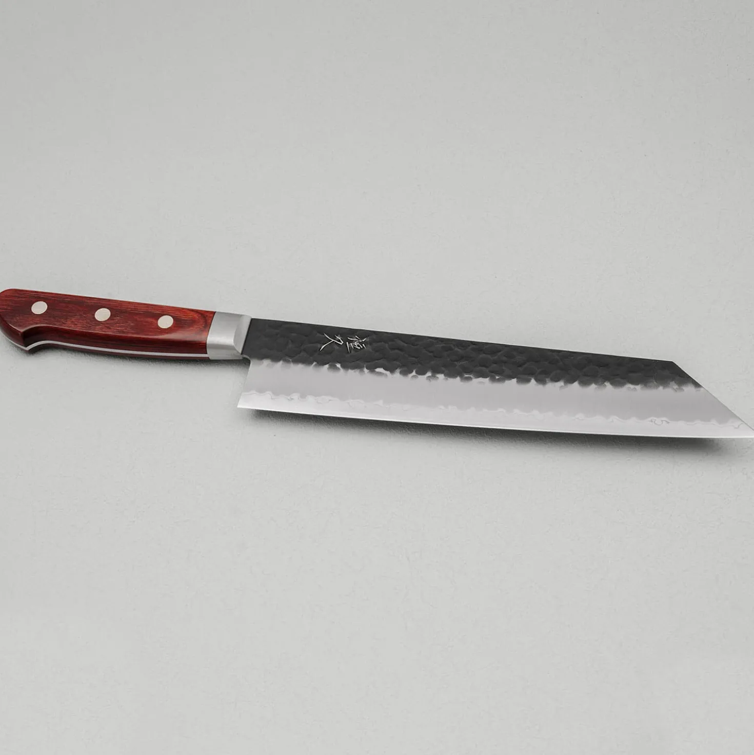 Tsunehisa Aogami Super Nashiji Kurouchi Western Red Kiritsuke 21 cm