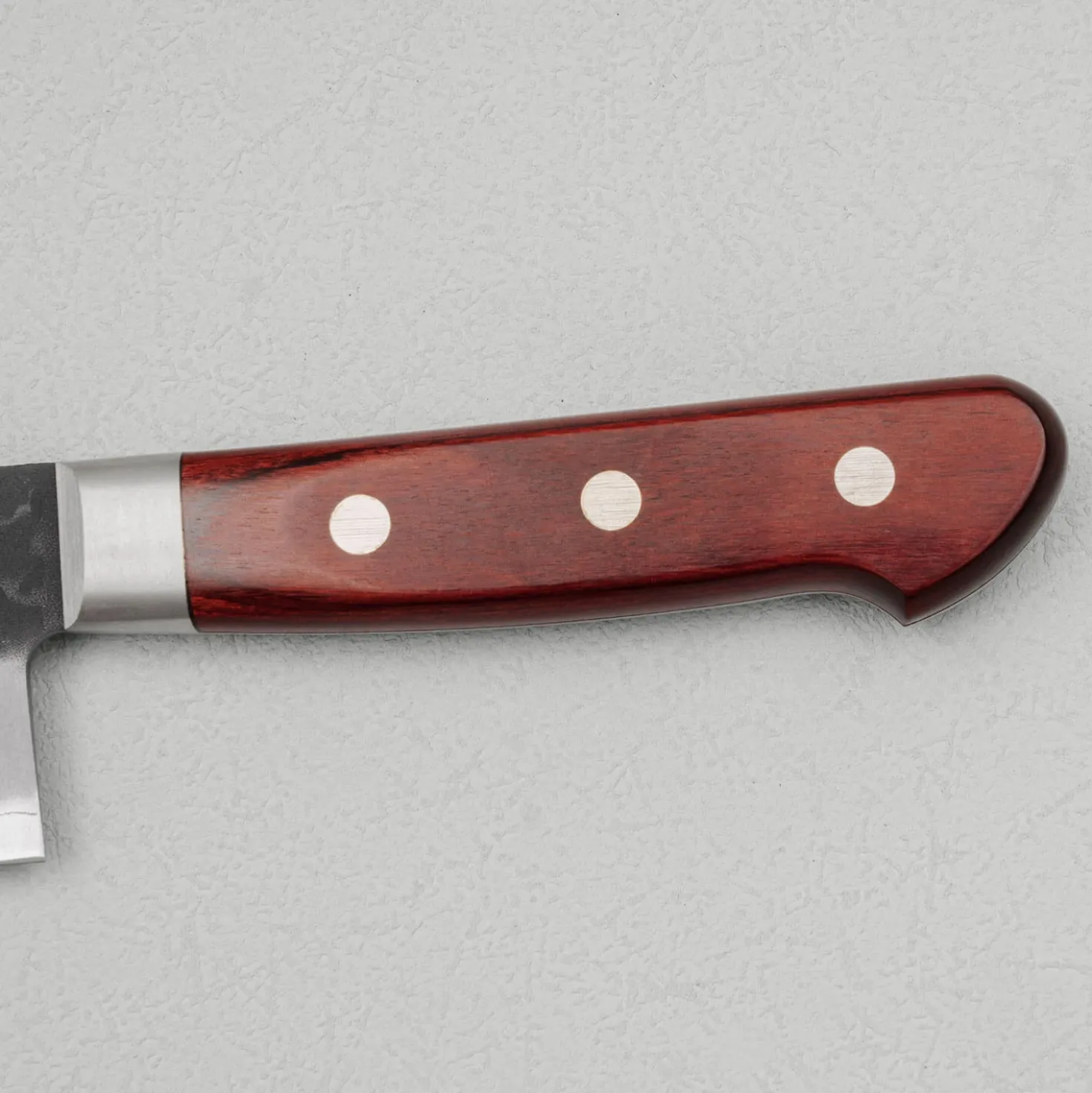Tsunehisa Aogami Super Nashiji Kurouchi Western Red Kiritsuke 21 cm
