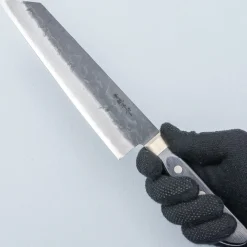Tsunehisa Aogami Super Nashiji Kurouchi Western Black Kiritsuke 21 cm