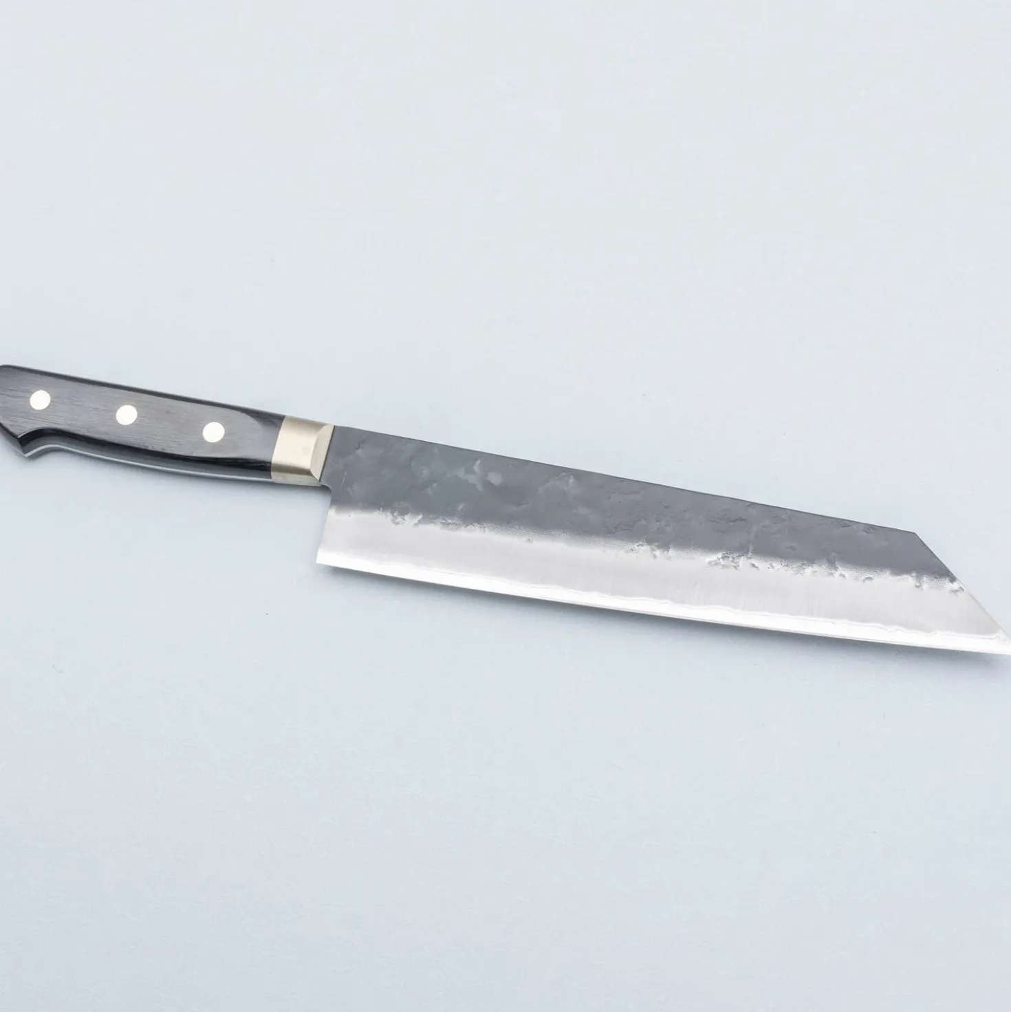 Tsunehisa Aogami Super Nashiji Kurouchi Western Black Kiritsuke 21 cm