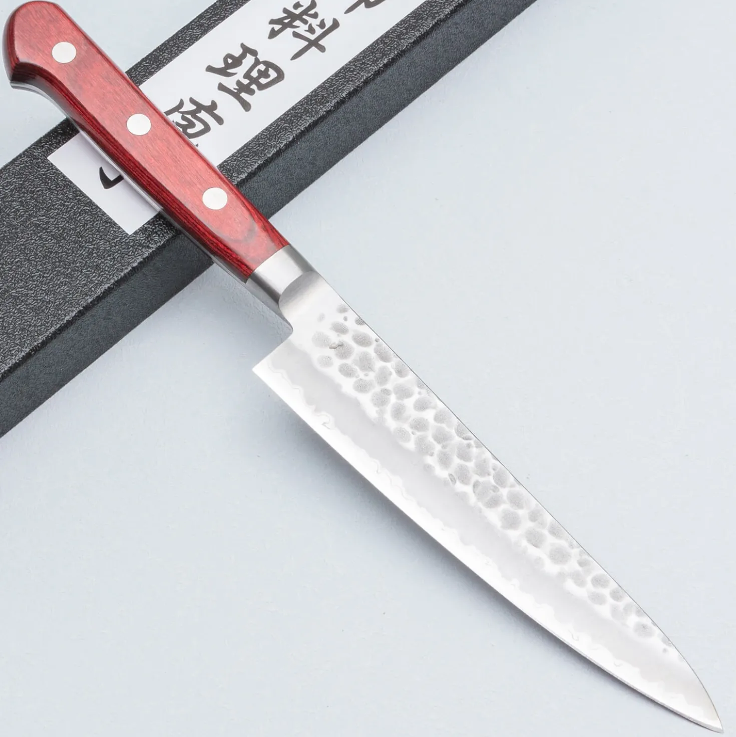 Tsunehisa Aogami Super Tsuchime Migaki Western Red Petty 13.5 cm