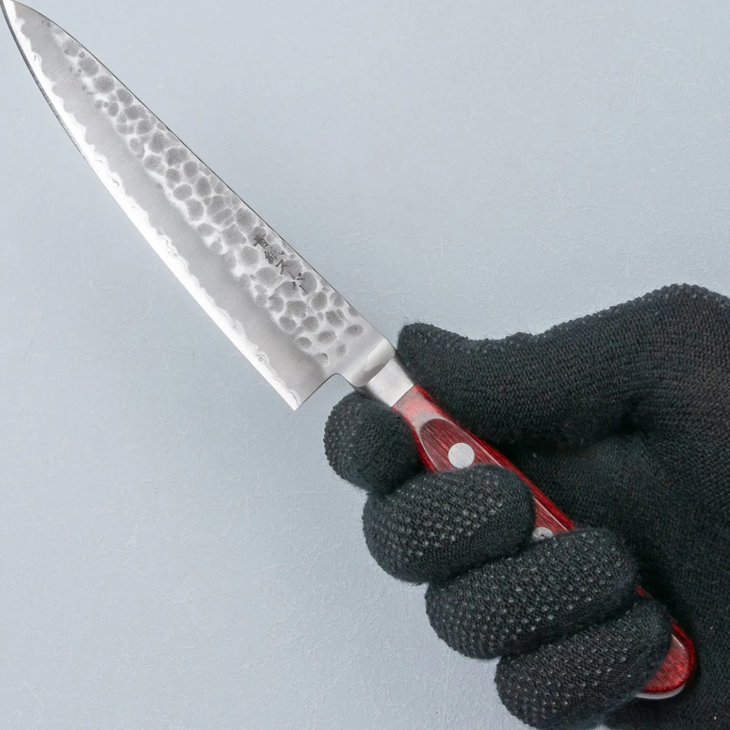 Tsunehisa Aogami Super Tsuchime Migaki Western Red Petty 13.5 cm