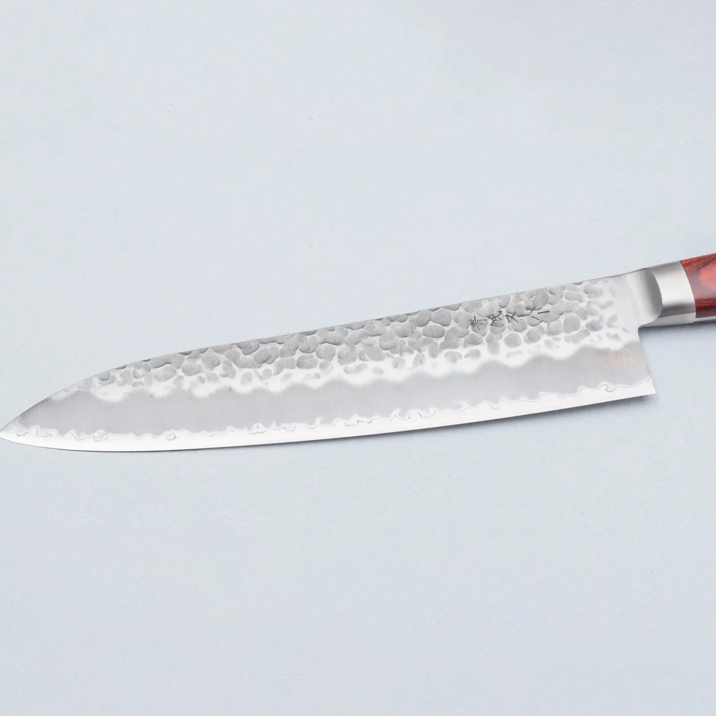 Tsunehisa Aogami Super Tsuchime Migaki Western Red Gyuto 21 cm